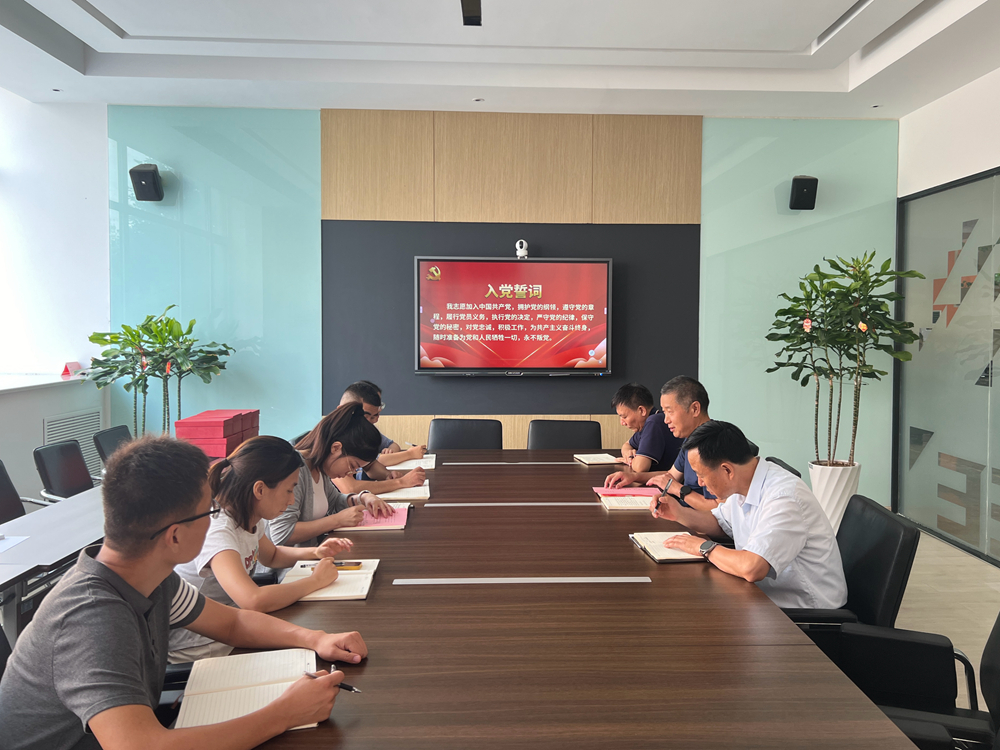 華科電氣召開全體黨員座談會(圖2)
